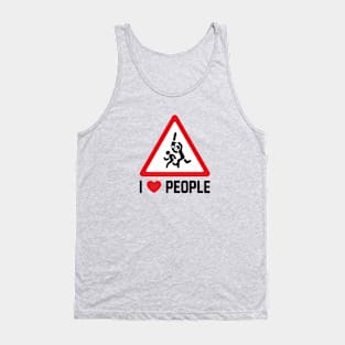 I Love People Tank Top